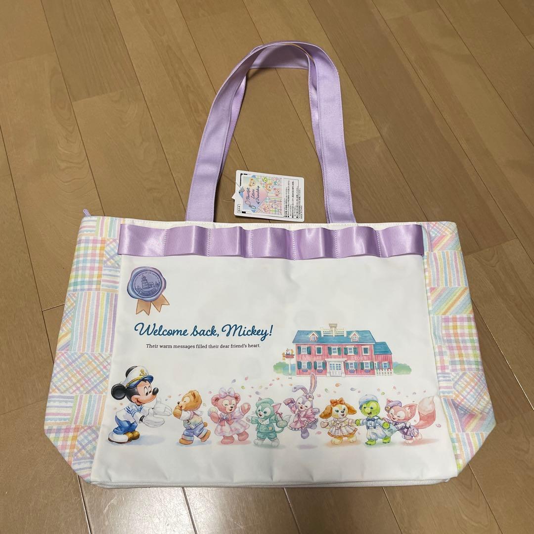 東京ディズニーシー ショッピングバッグ ハートフェルトレターズオブフレンドシップ
