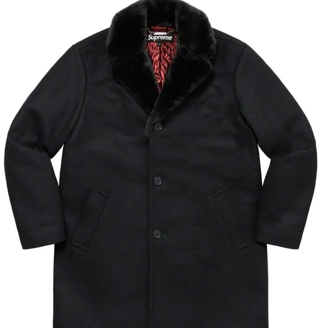 ジャケット・アウター Supreme Fur Collar Car Coat 2022FW
