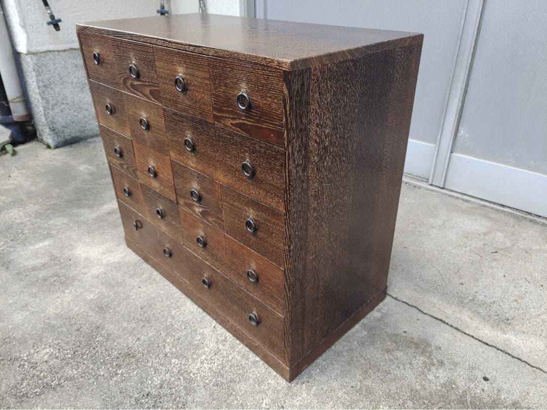時代箪笥 和箪笥 欅 民芸家具 収納 整理箪笥 引き出し 古家具 小物入 薬箪笥