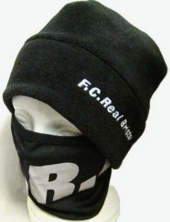 希少 F.C.Real Bristol ネックウォーマー付きキャップ fcrb