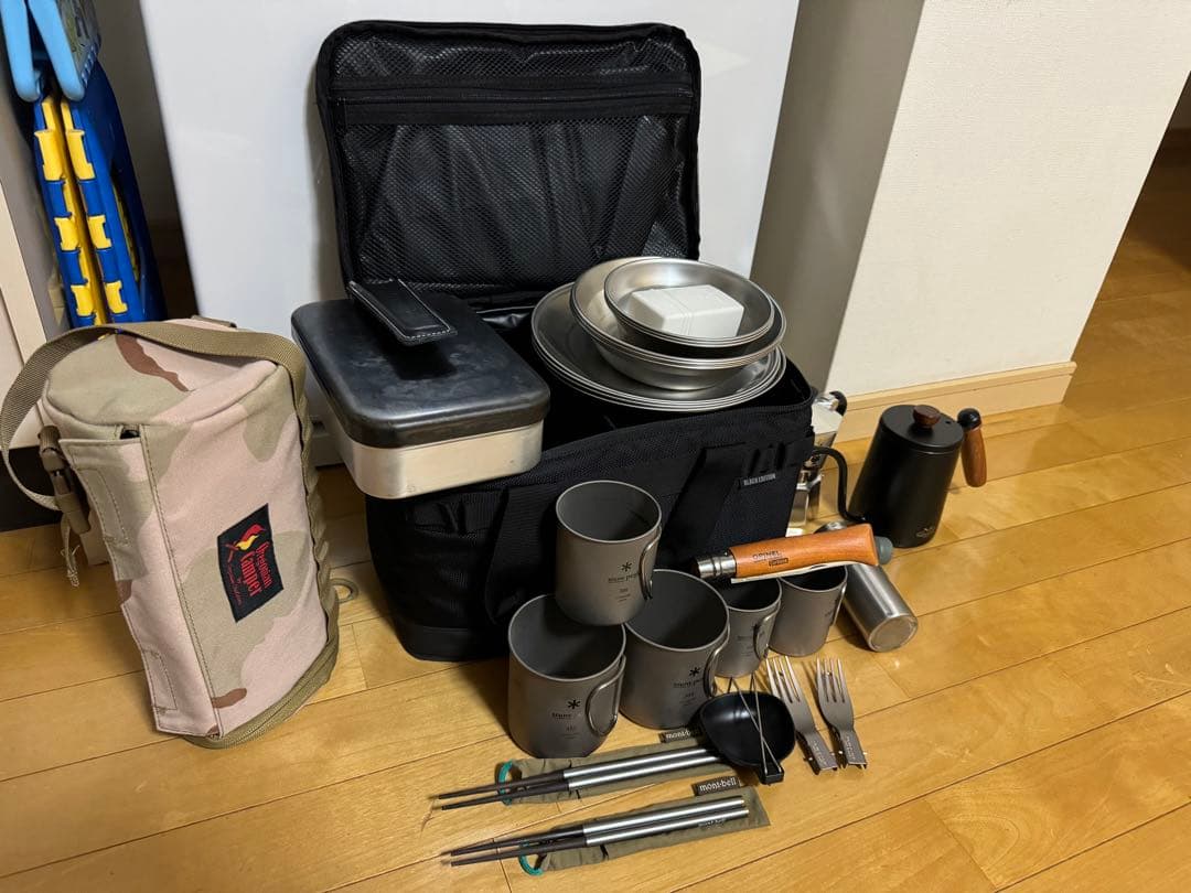 キャンプ用品　スノーピーク　未使用多数　引退