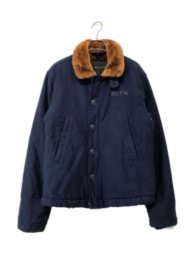 DEUS EX MACHINA ボア襟付きジャケット