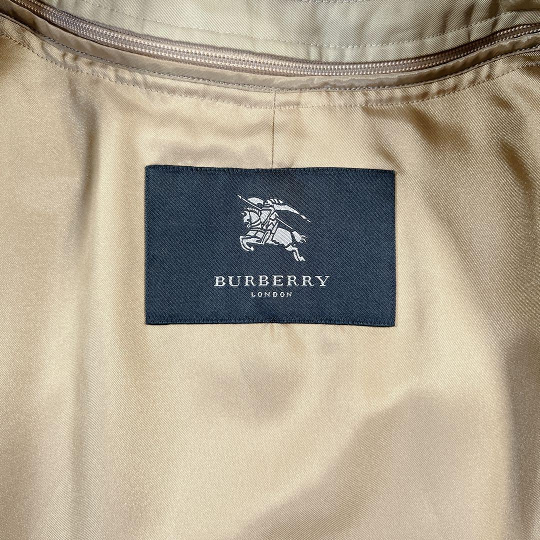 バーバリーロンドン バルマカーン コート メガチェック カシミヤ ライナー