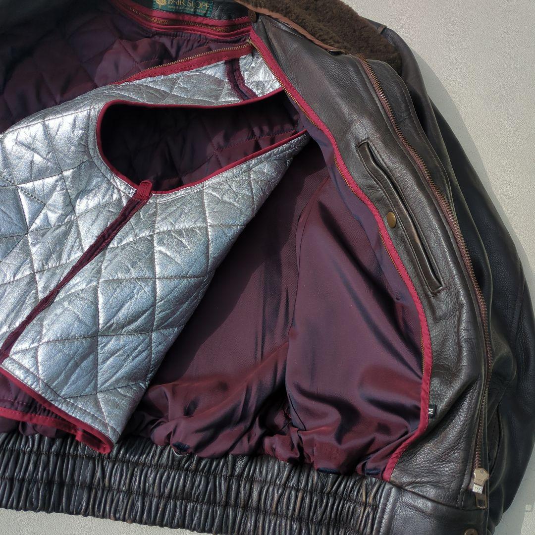 う*ん様 ペアスロープ PAIR SLOPE レザージャケット