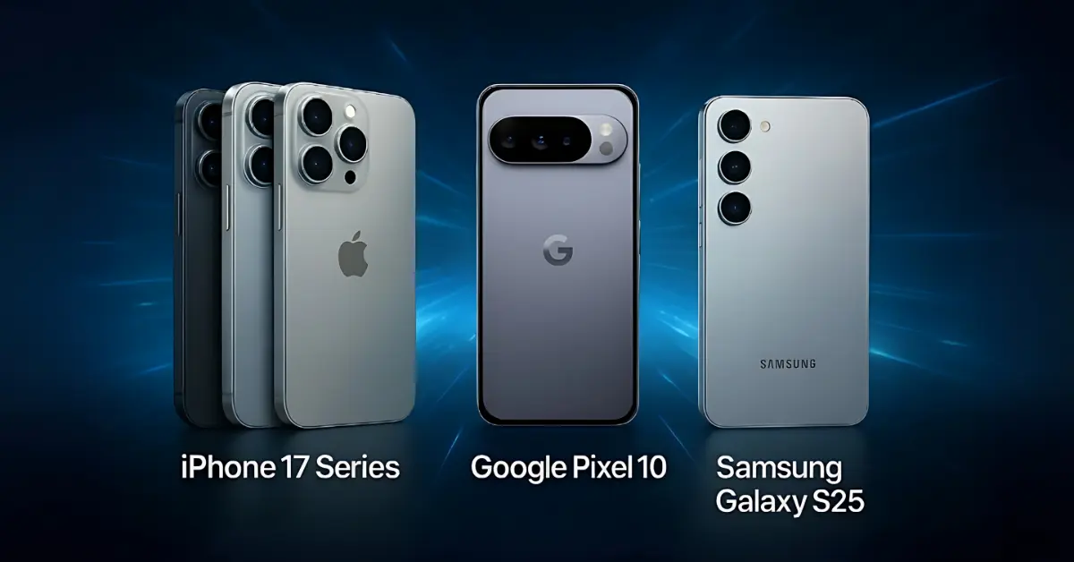 iPhone 17 vs Pixel 10, Vs Galaxy S25