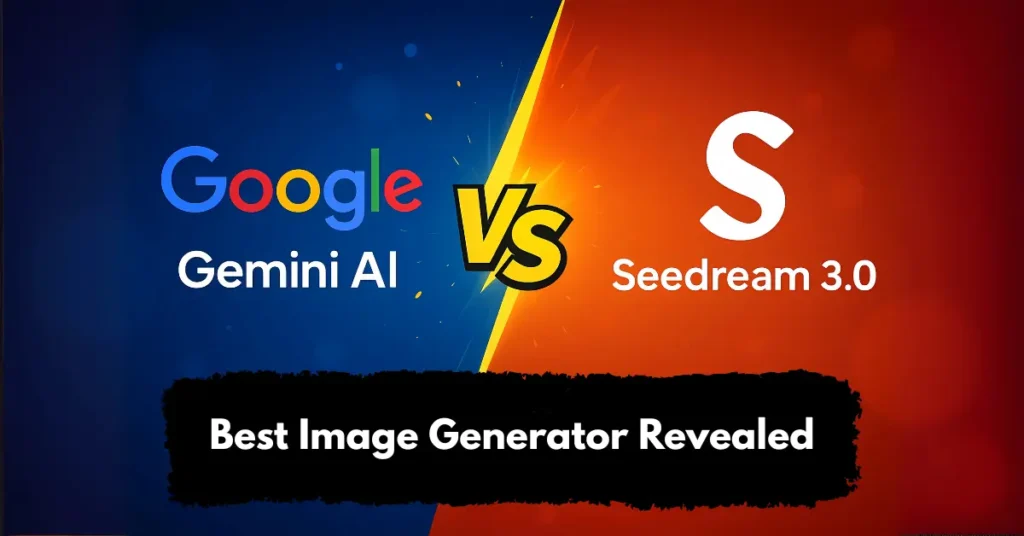 Google Gemini AI vs Seedream 3.0 free image generator