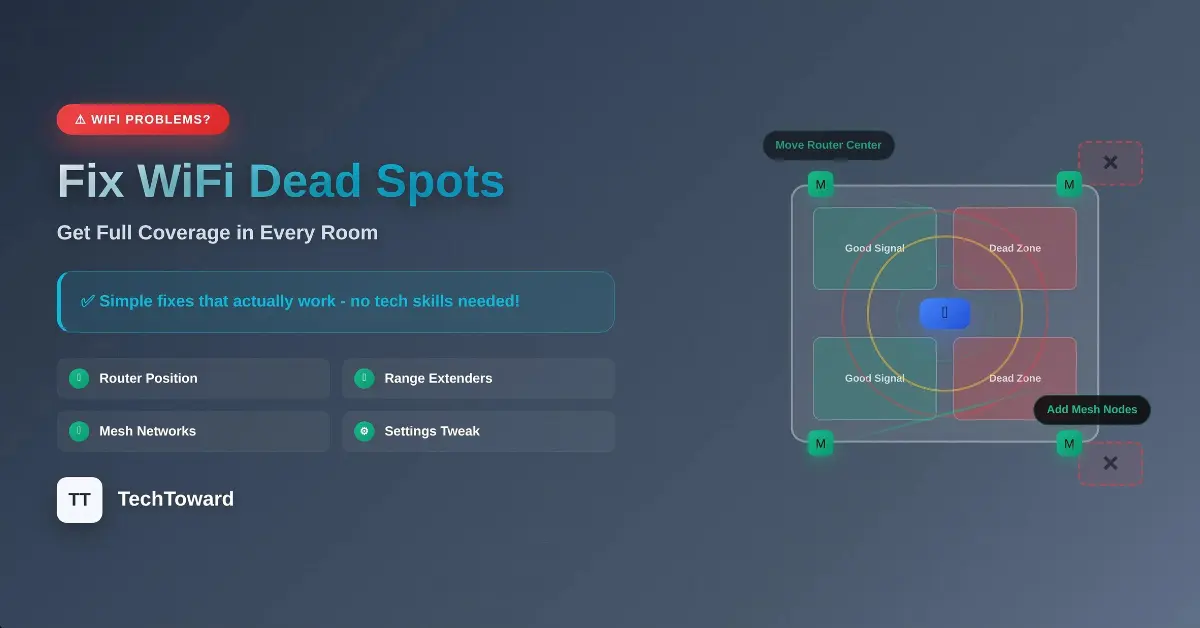 WiFi Dead Spots