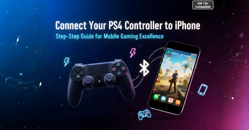 PS4 controller to iphone