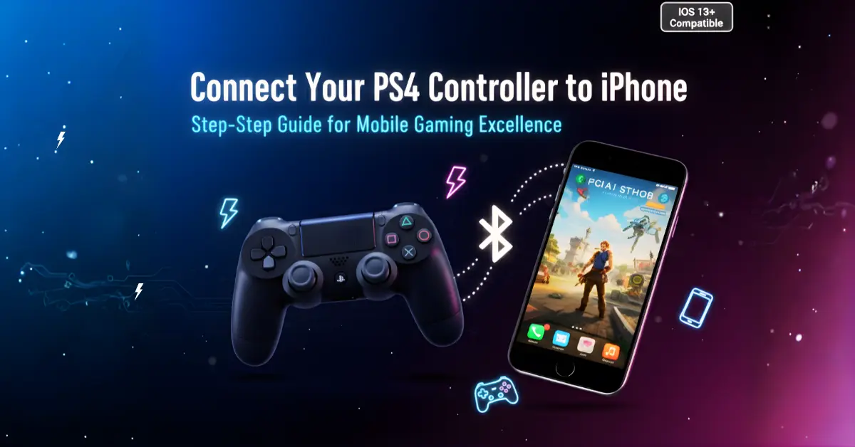 PS4 controller to iphone