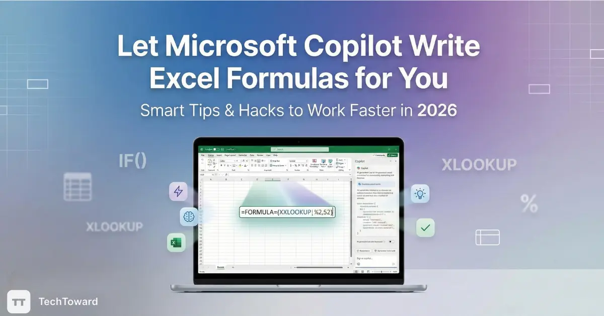 Microsoft Copilot Excel formulas