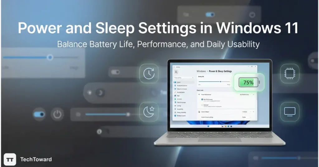 Power and Sleep Settings in Windows 11