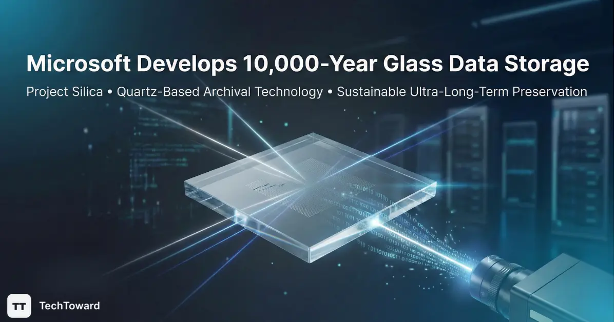 Microsoft Develops 10,000-Year Glass Data Storage