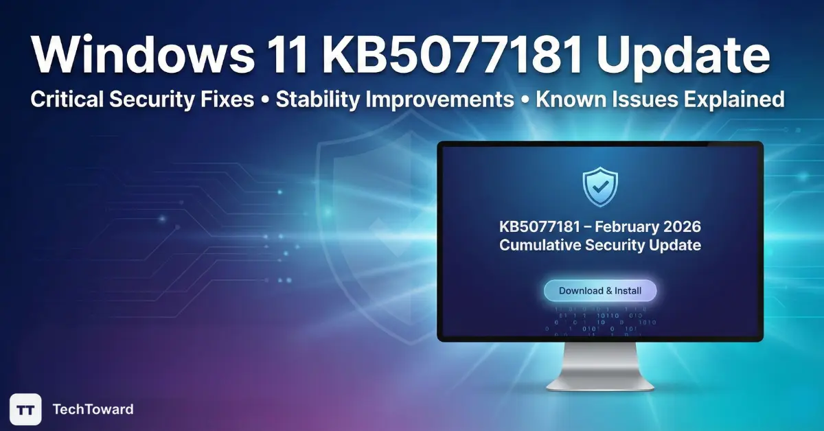 Windows 11 KB5077181 Update