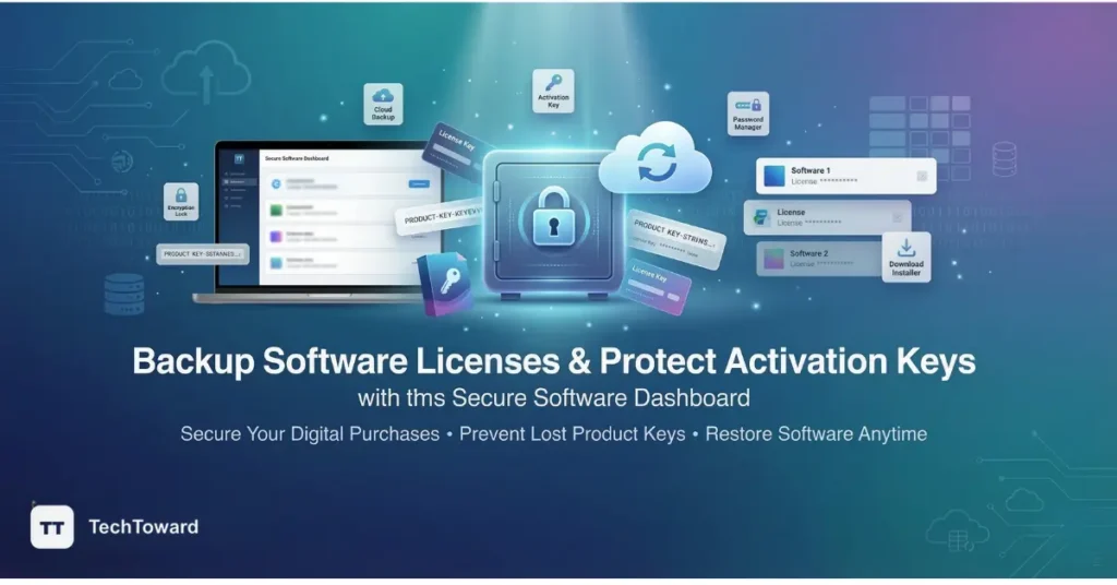 How to Backup Software Licenses