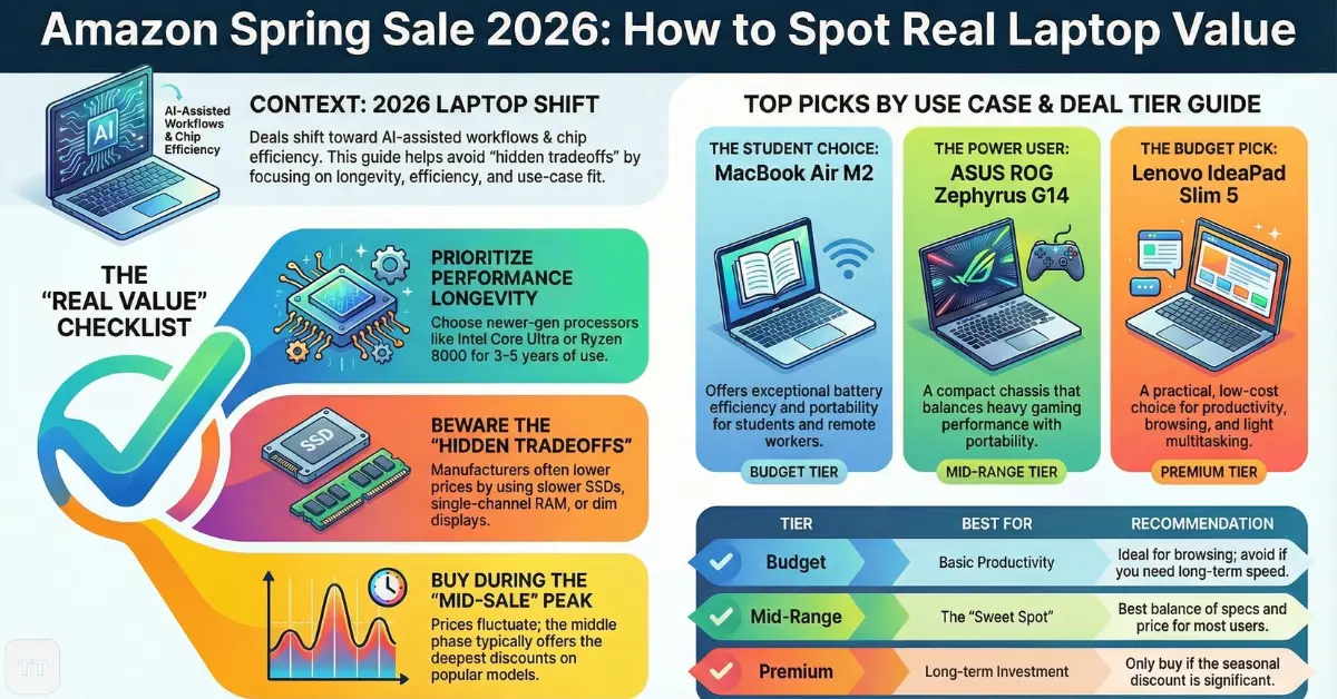 Amazon Spring Sale Laptop Deals 2026