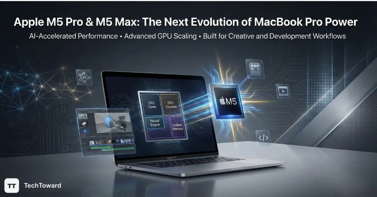 M5 Pro and M5 Max Chips for MacBook Pro