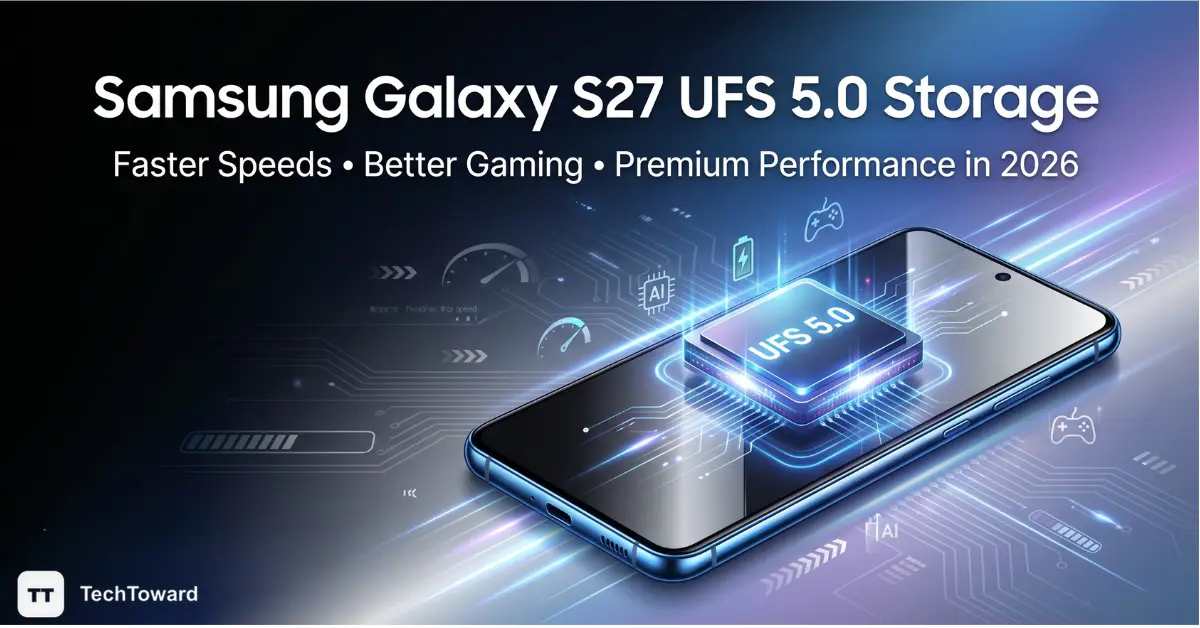 Samsung Galaxy S27 UFS 5.0 Storage